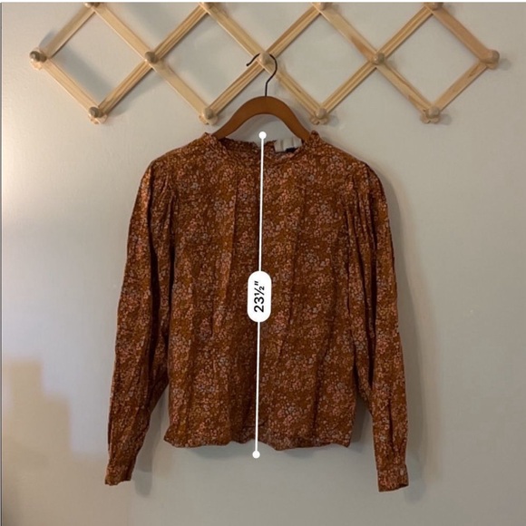 Floral Design Top Universal Thread sz Large - Picture 8 of 9